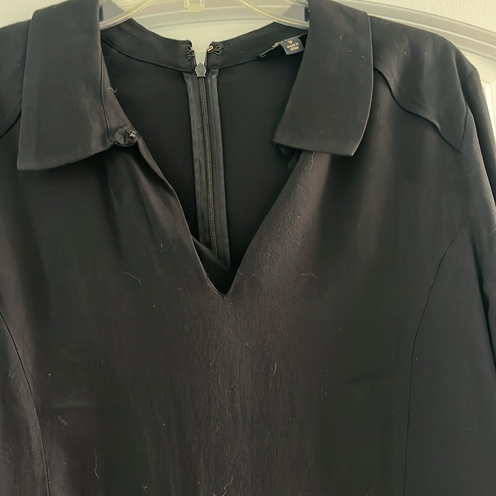 Ella Moss Black Long Sleeve Romper - Picture 3 of 10